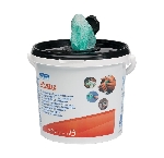 Очищающие салфетки с пропиткой WYPALL® (размер 27х27, рулон-ведро 90 шт), Kimberly Clark, 7775